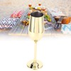 200ml Goblet Stainless Steel Champagne Glass Drinking Cup for Bar/Party