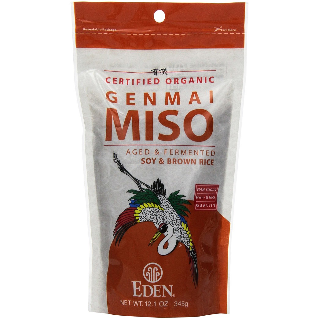 Genmai Miso, Organic Soy Bean/Brown Rice 12.1 oz Pkg