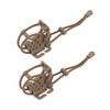 2Pcs Backpack Binding Clip MOLLE Gear Organizer Fastener Elastic Binding