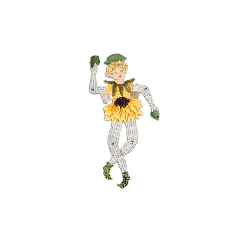 Sizzix Thinlits - Juego de troqueles de 7 unidades, flor,