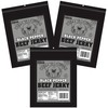 Buffalo Bills 2.6oz Premium Black Pepper Beef Jerky Packs (3