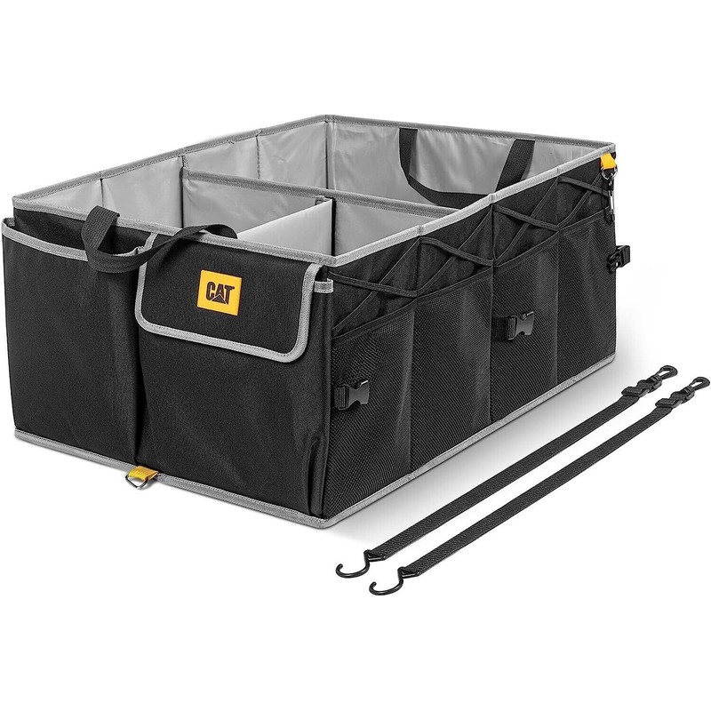 Caterpillar FlexTrunk Car Trunk Organizer and Storage - Collapsible