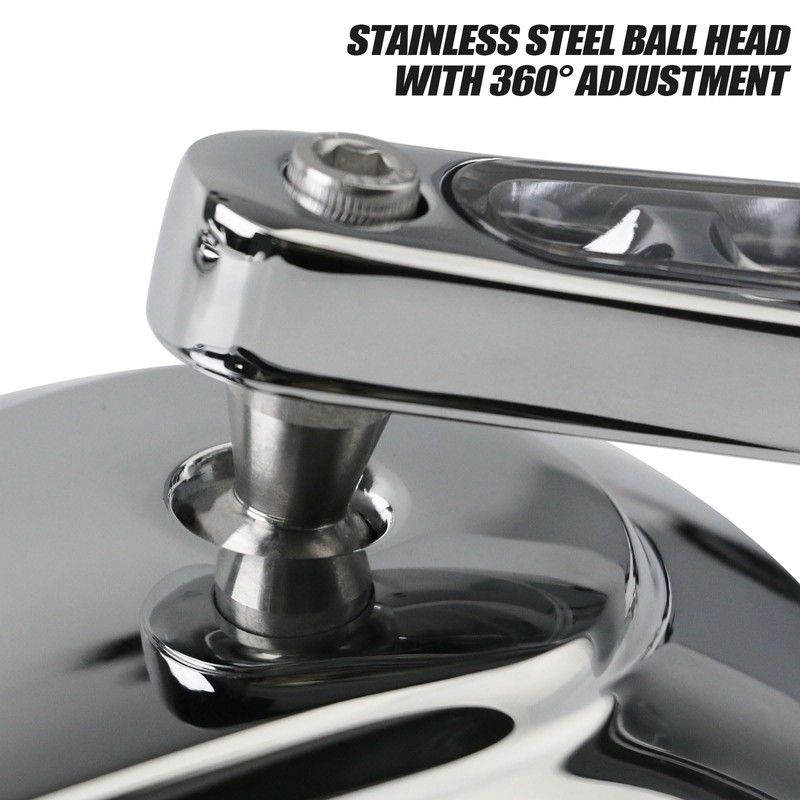 Pacewalker Muscle Rear View Mirrors with LED Turn Signals Light