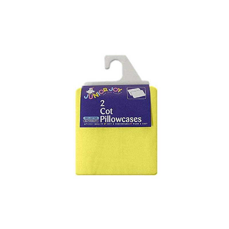 Cot Cotton Pillow Case (Pack of 2)-6274LM