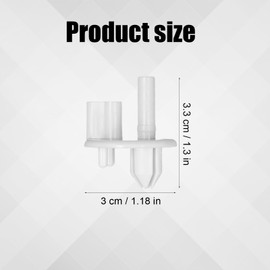 4 Pack 241993101 Refrigerator Shelf Cover Support, Sturdy Fridge Drawer Bracket Replacement Part Compatible with Frigidaire Kenmore Sears for 1513081 240350802 AP4393090 AH2358879 PS2358879 EA2358879