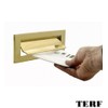 TERF® 250mm X 75mm Traditional Type Victorian Letter Postal Plate