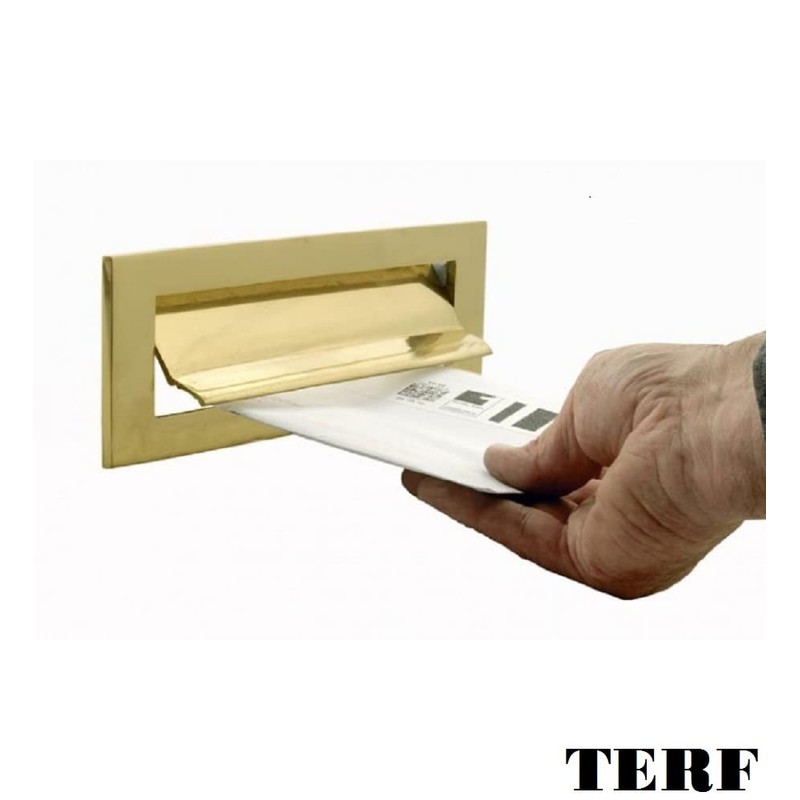 TERF® 250mm X 75mm Traditional Type Victorian Letter Postal Plate