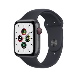 Apple Watch SE (1a Generación) (GPS  Cellular) Smartwatch con Caja de Aluminio Gris Espacial de 44 mm y Correa Deportiva Azul Medianoche. Monitoreo...