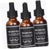 Healeved Bottle of Nourishing Male Whiskers Oil for Daily Beard