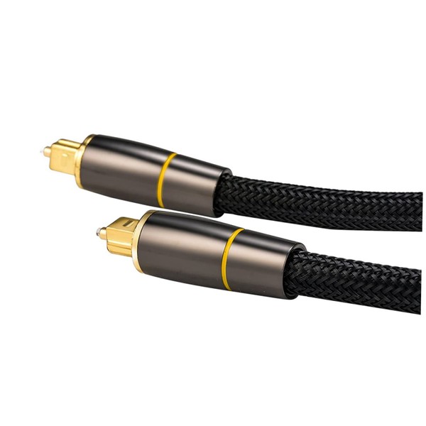 KICHOUSE Fiber Optic Audio Cable 10m Optical Audio Cable to