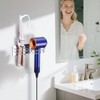 LOXSUN Hair Dryer and Straightener Holder, Hair Dryer Holder Wall