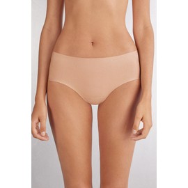 Intimissimi Woman's Superior Comfort High Rise Panties in Natural, Size M