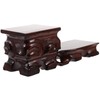 Mipcase 1PC Versatile Wooden Base for Flowerpots Chinese Style Desktop