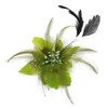 Multi-function Feather Flower Brooch Pins & Hair Clips for Women