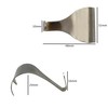 EAI Moulding Hook Dado Picture Rail - Polished Chrome -