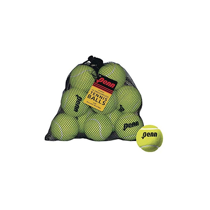 Penn Pressureless Tennis Balls,12 Ball Mesh Bag