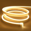 KOOLMEX Tira LED Neon Flex 5 Metros 12V Impermeable, Luce