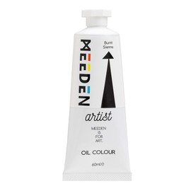 MEEDEN Artist Grade Oil Paint: Burnt Sienna - 60ml/2oz Tube - Professional Art Paints for Canvas Painting