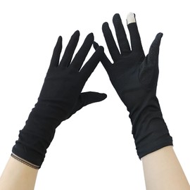 OhMill UV Gloves for Driving Sun Gloves for Women UV Protection Cycling Glove Women Full Finger,12.5"/32cm