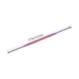 SAFIGLE 1Set Ear Wax Removal Kit Ear Cleaning Tool Adults Portable Ear Picker with Cleaning Brush Smooth for Safe Ear Hygiene