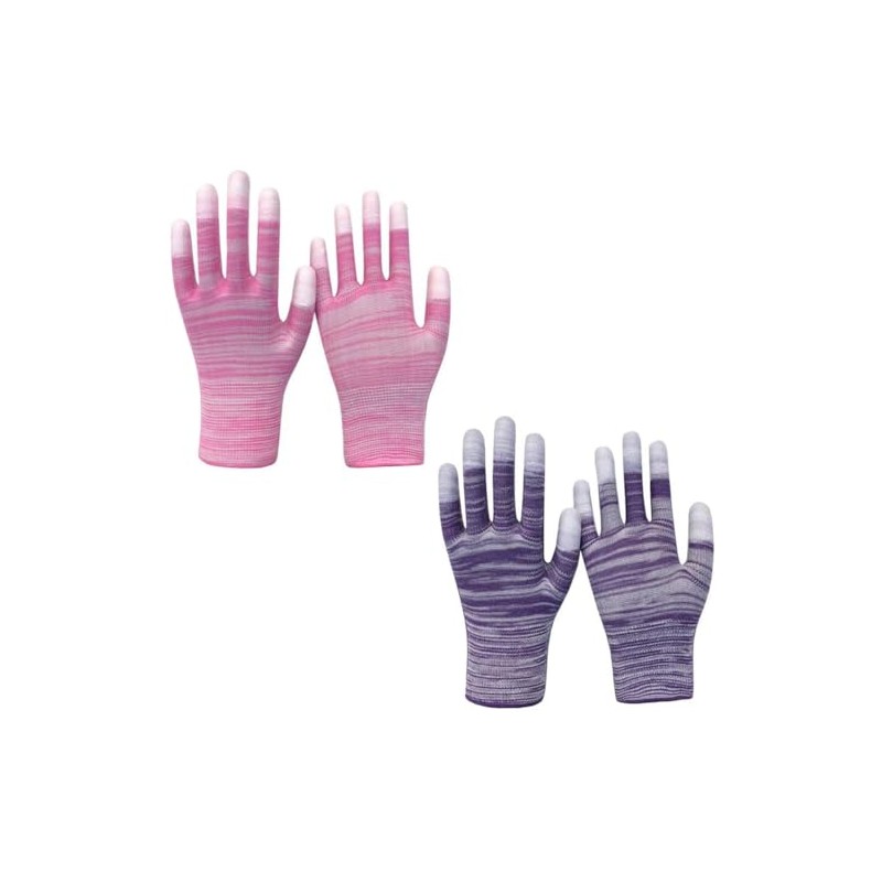 2Pairs Quilting Gloves Quilting Grip Gloves for Free Motion Sewing