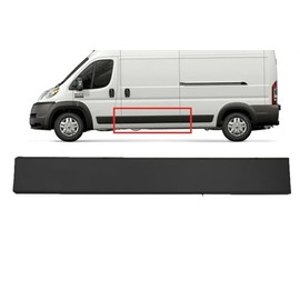 MJD AUTO PARTS for RAM PROMASTER 2019-2023 Left Driver Side Trim MOLDING Cover Black (Sliding Door)