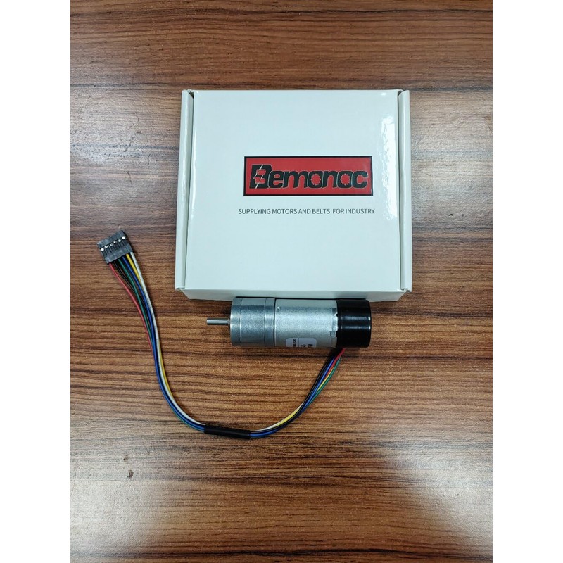 Bemonoc Encoder Metal Gearmotor 12V DC Low Speed 60 RPM