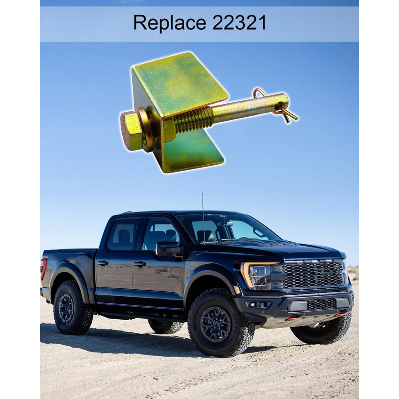 Anti-Rattle Hitch Pin Shim Device Replace 22321 Fit for 2-Inch
