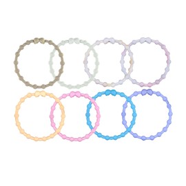 Dawn Reflection Pack PRO Hair Ties: Easy Release Adjustable for Every Hair Type PACK OF 8