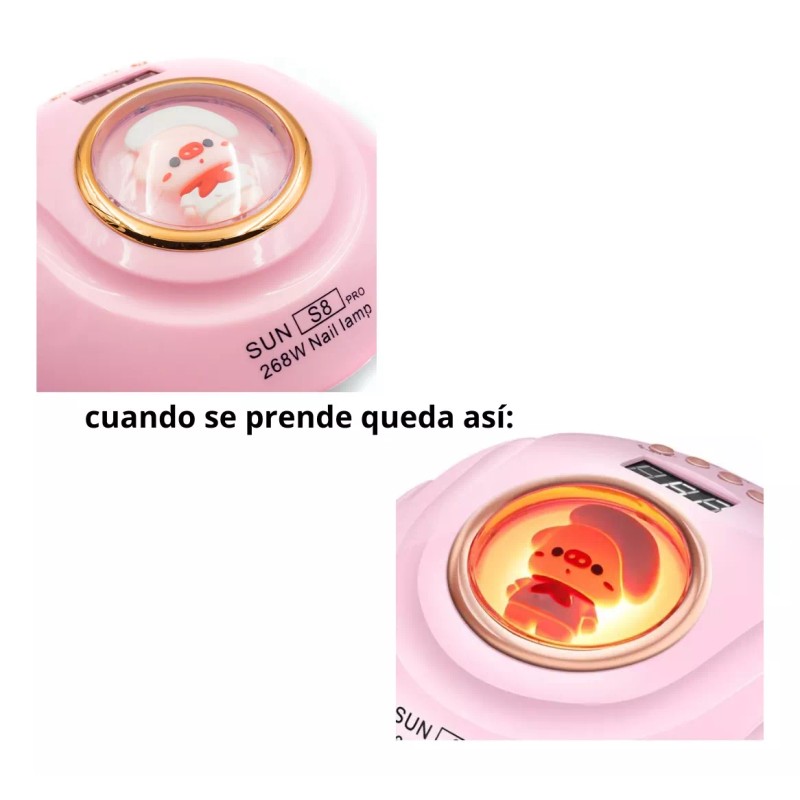 Sun Lampara Uñas Sun 268w Uv Led Esmaltes Top Base