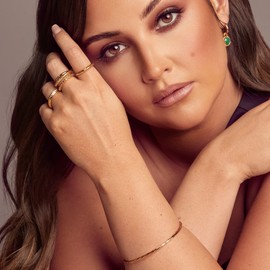 Hot Diamonds x Golden Edit Soul Ring | 18ct Gold Medium (N)