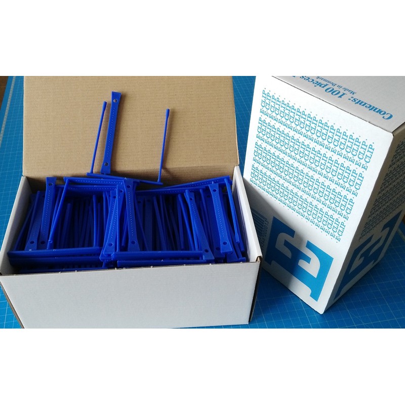 24 x E-Clip File Binder Files Files Archive Clip 80