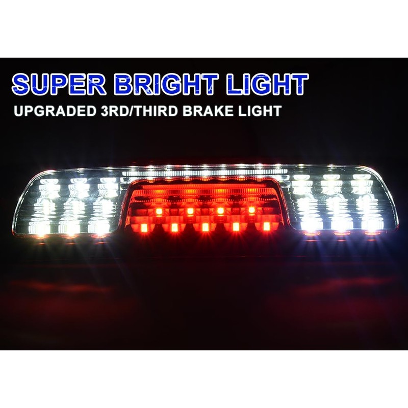PIT66 LED 3rd Brake Light, Compatible with 14-18 Chevy Silverado/14-18