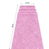 Glitter Carpet Runner for Party -200 GSM Thickness Non-Woven Fabric