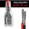 SLA Battery Terminal Leads, Female Spade Quick Connect/Disconnect 6.3mm F2