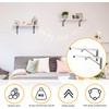 MINISOISO Folding Console Heavy Duty 350 mm Shelf Holder Stainless