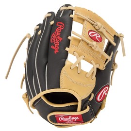 Rawlings Baseball Glove Soft JR. Kids Junior SURE CATCH GJ5SCBFS Camel/Black [All Round] Size S ※Right Throw (Left Hand Wear)