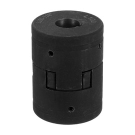 uxcell 7/8" to 7/8" L100 Flexible 3-Piece L-Jaw Coupling Coupler Set & Buna-N NBR Rubber Spider for Log Splitter Hybrid Equipment