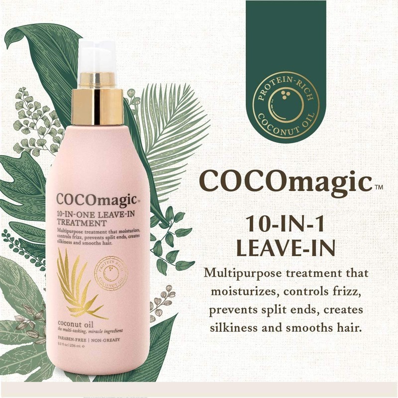 Cocomagic 10 in 1 Leave In Conditioner Coconut Oil All