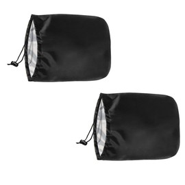 ZIMISI Car Side Mirror Covers, Silver Coated Waterproof Auto Rear View Mirror Protection Cover, Winter Anti-Ice and Snow Vehicle Exterior Accessories for Car, SUV, Truck (2 Pcs)