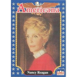 NANCY REAGAN - 'FIRST LADY' #159 - 1992 Americana Collectible Historical Card
