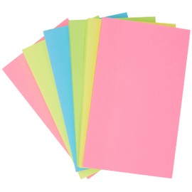 Stick'N 21687 Extra 76 x 127 mm Assorted Neon Sticky Notes (Pack of 6)