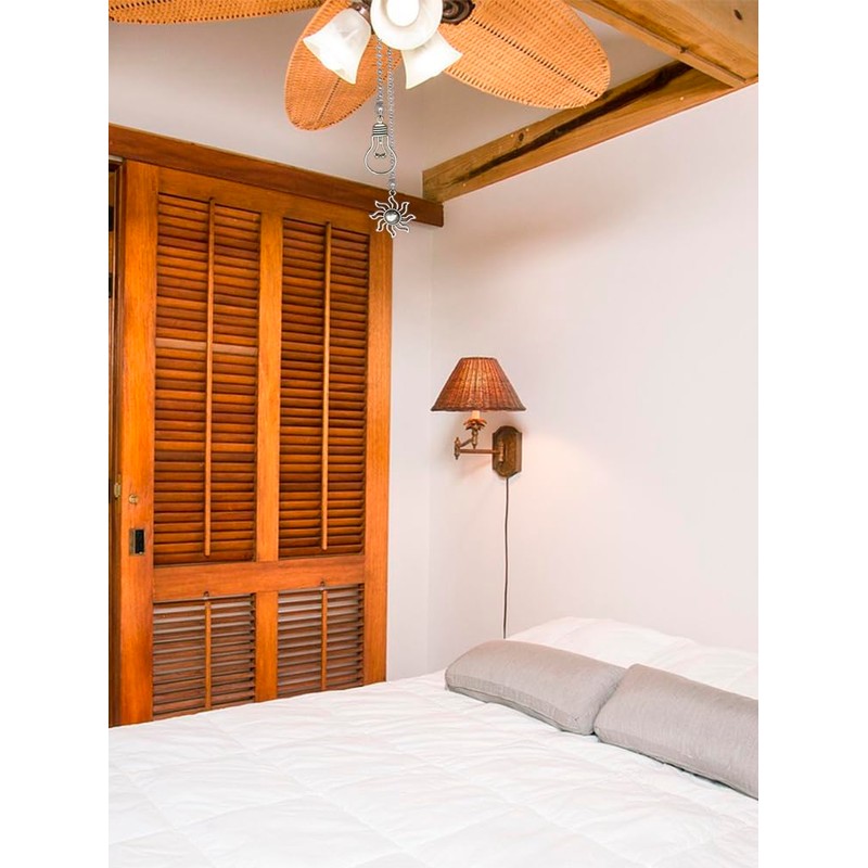 4 Pack Ceiling Fan Pull Chain, 12 Inch Pull Chains