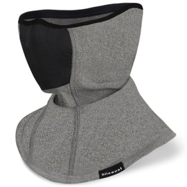 Blicount Tube Scarf Men's Windproof Multifunctional Scarf Neck Warmer Warm Winter Neckerchief Breathable Neck Warmer for Outdoor Skiing Motorcycle Bicycle Jogging, gray