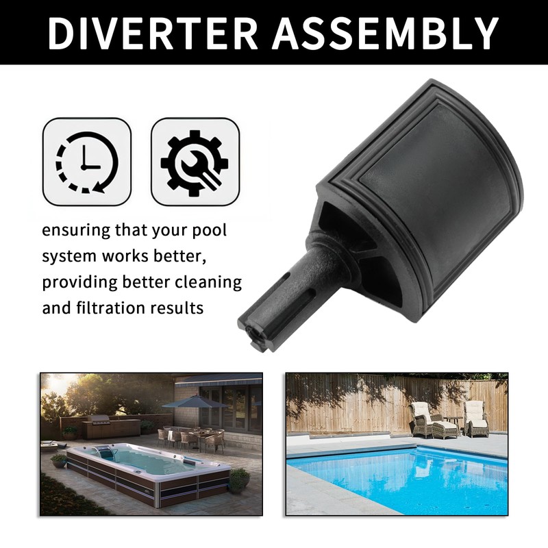 Hoypeyfiy 2 Pack 270075 Diverter Assembly, Replacement for Pentair ComPool
