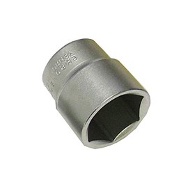 Faithfull SOC1225 25mm Hexagon Socket Chrome Vanadium 1/2-inch Drive