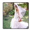 Ursumy Layered Wedding Veil Hip Length Veil 2 Tier Soft