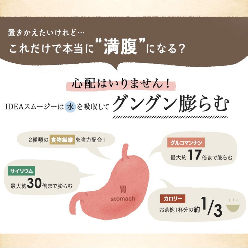 IDEA Replacement Diet Diet Smoothie 2 Pack Set (10.6 oz