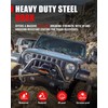 FIERYRED Synthetic Winch Rope 3/8 Inch 100FT - 26500Ibs Winch
