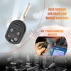 Sianxaido 164R8073 Key Fob Shell Case Compatible with C-Max Edge